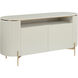 Paloma 60.75 X 18.75 inch High Gloss Cream Sideboard